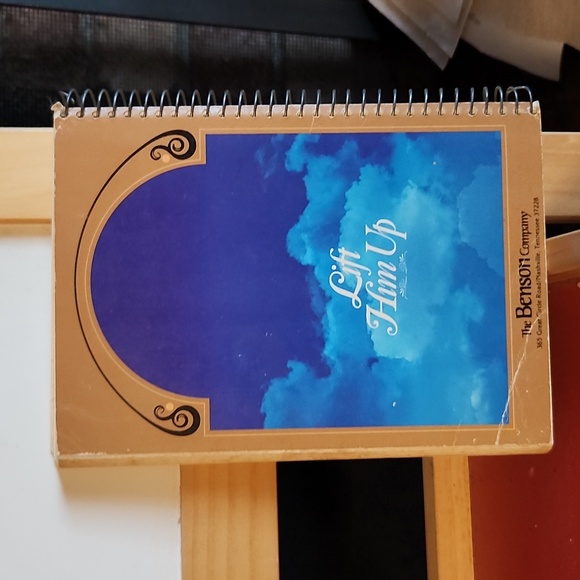 VINTAGE 1970S Hymnal Lift Him Up Spiral Softcover Praise Book - Picture 3 of 6